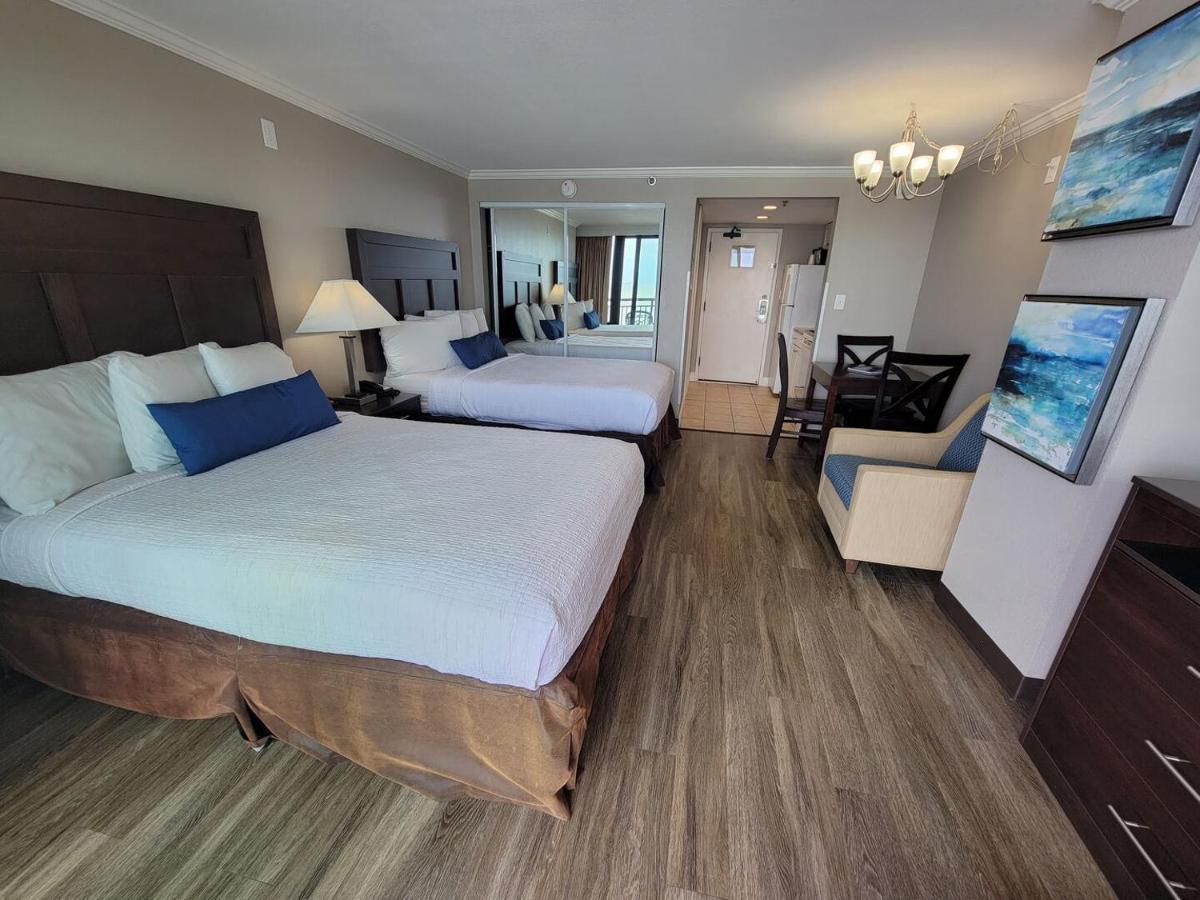 Direct Oceanfront Suite Caravelle Resort 615 Sleeps 4 Guests 미를 비치 외부 사진