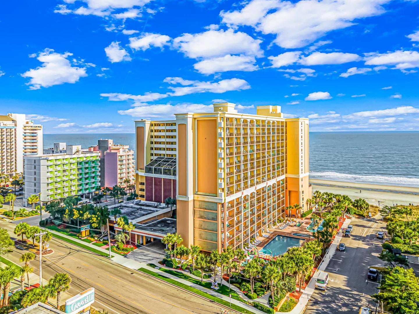 Direct Oceanfront Suite Caravelle Resort 615 Sleeps 4 Guests 미를 비치 외부 사진